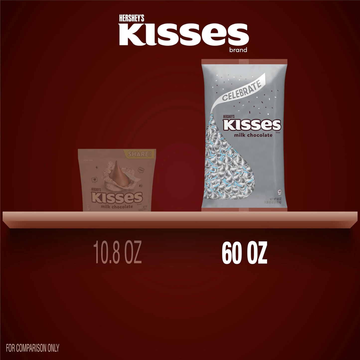 HERSHEY'S KISSES Milk Chocolate