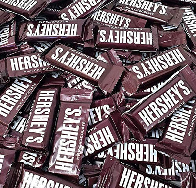 Hershey's Snack Size Milk Chocolate Bars  Bulk | Kosher & Gluten-Free