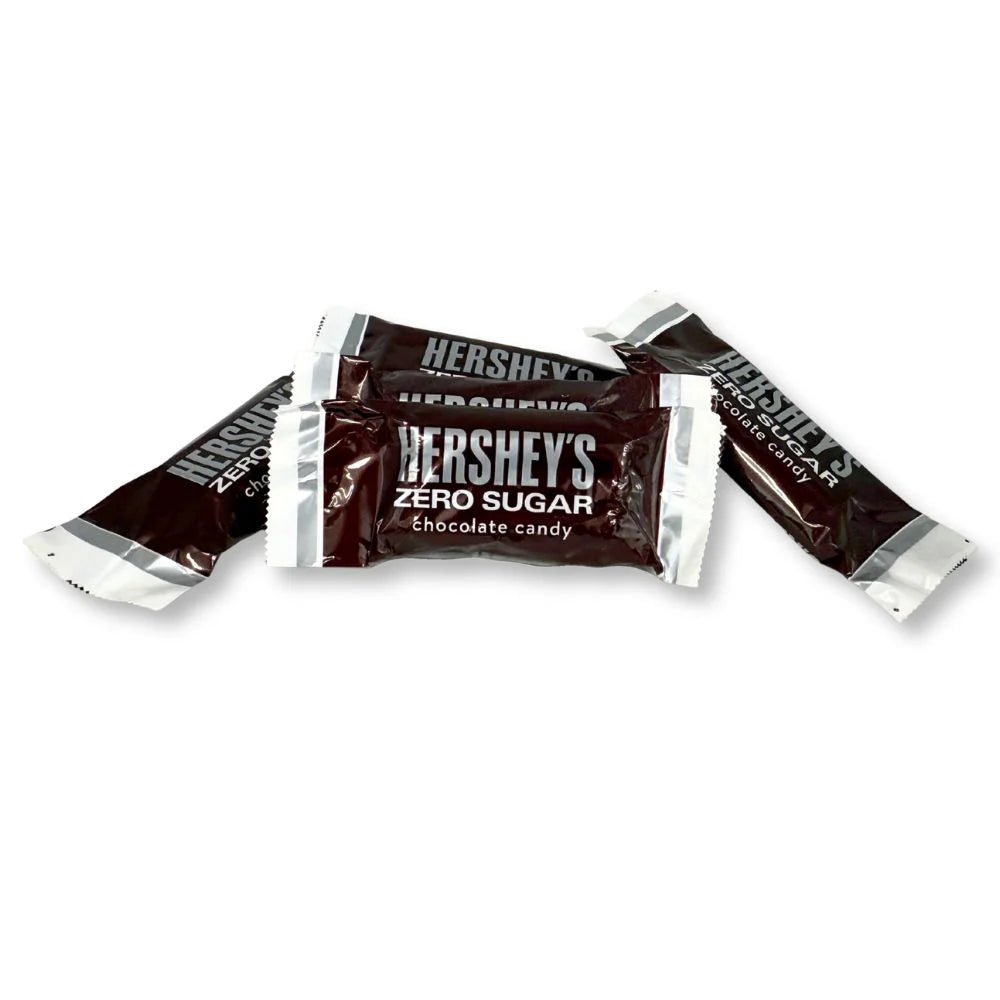 Hershey's Zero Sugar Milk Chocolate Snack Size Bars – Bulk Bag