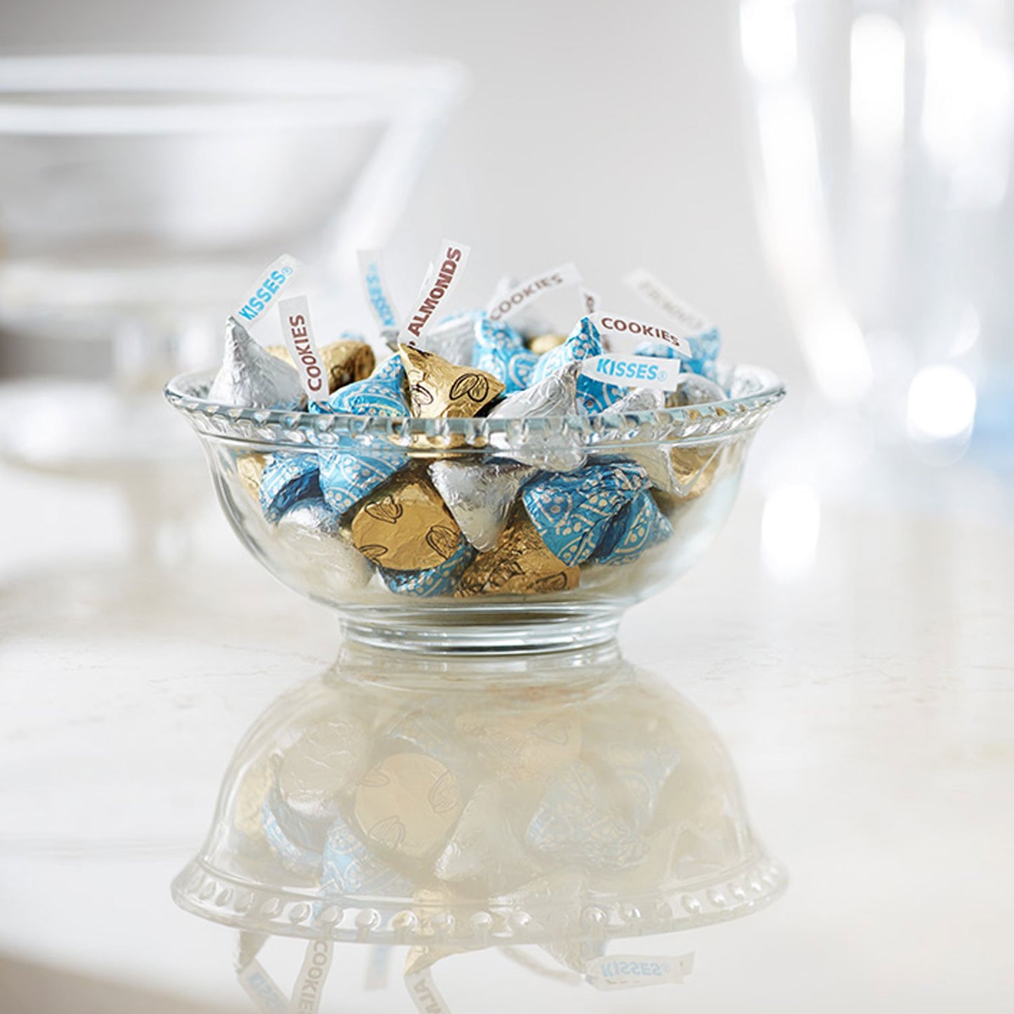 HERSHEY'S Kisses Chocolate Candy, 25 Pound Bulk Box