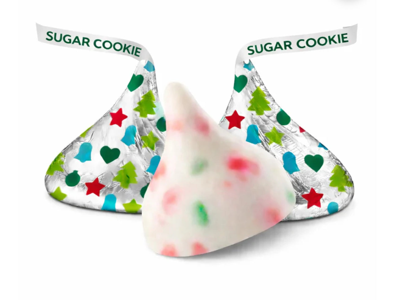 HERSHEY’S Sugar Cookie Kisses – Holiday White Crème Chocolate Candy, 5 Pound Bulk Christmas Pack