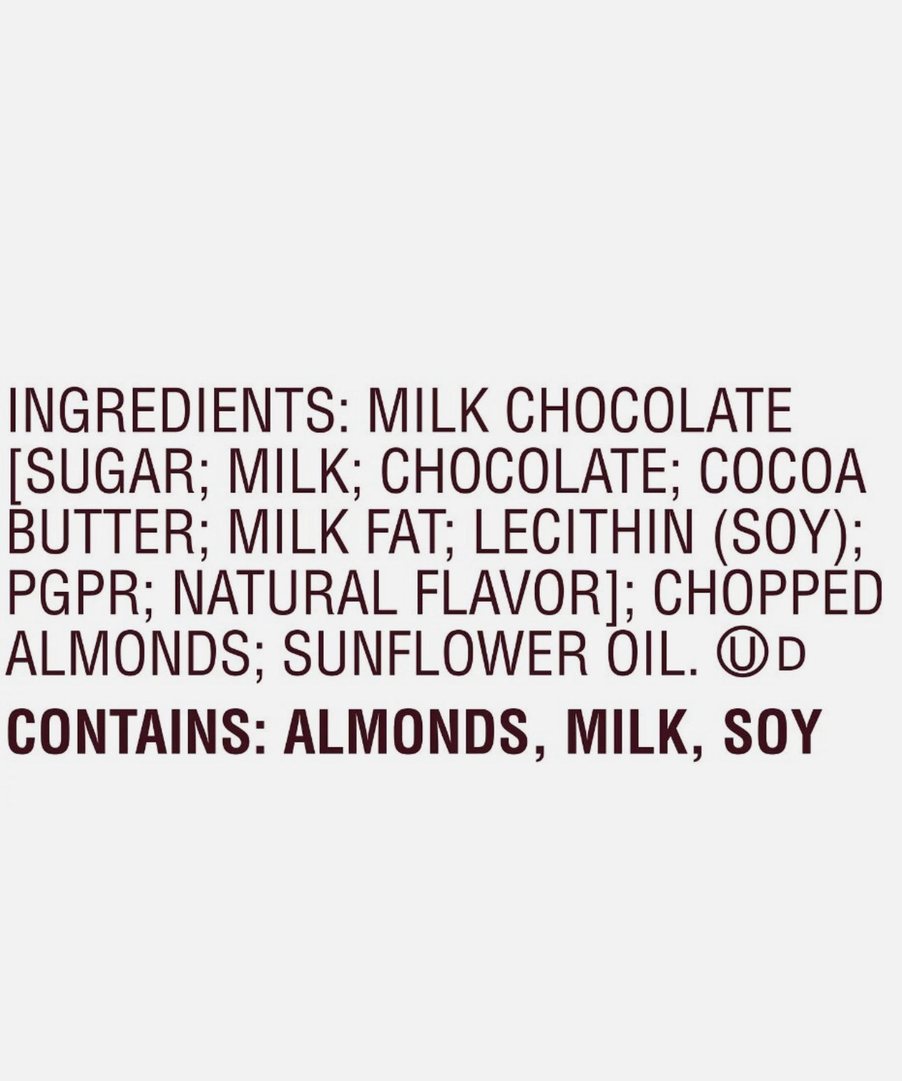 Hershey's Milk Chocolate with Almonds Snack Size – By The Pound 1-25 Pounds