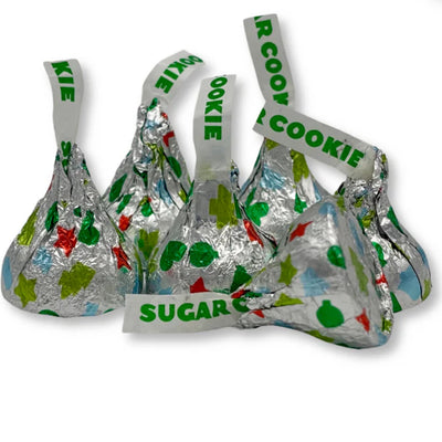 HERSHEY’S Sugar Cookie Kisses – Holiday White Crème Chocolate Candy, 5 Pound Bulk Christmas Pack