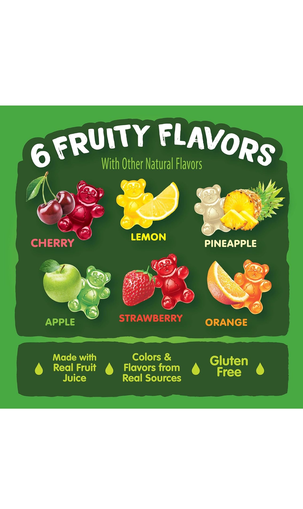 Black Forest Gummy Bears, 10 Ounce Stand Up Bag -- 6 per case