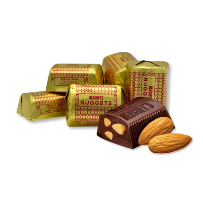 Hershey's Nuggets Special Dark Chocolate with Almonds – Bulk Bag