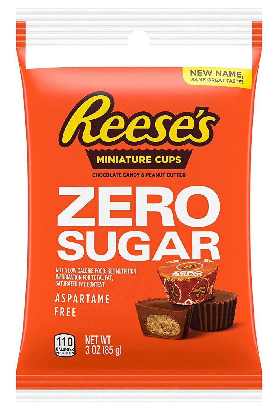 Hershey's Sugar Free Reese's Peanut Butter Cups Miniatures Original