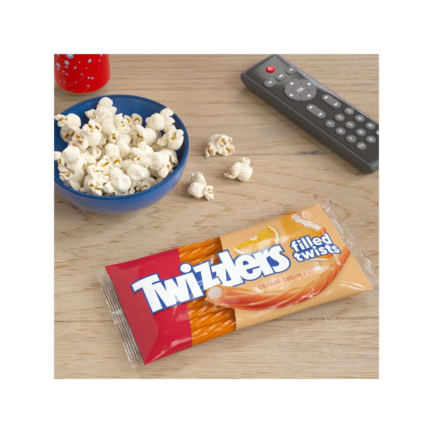 Twizzlers Orange Cream Twists - Pack of 2 - Sweet Delicious Treat for the Whole Family - Anytime and Anywhere