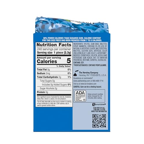 ICE BREAKERS Ice Cubes Sugar Free Chewing Gum Bottles