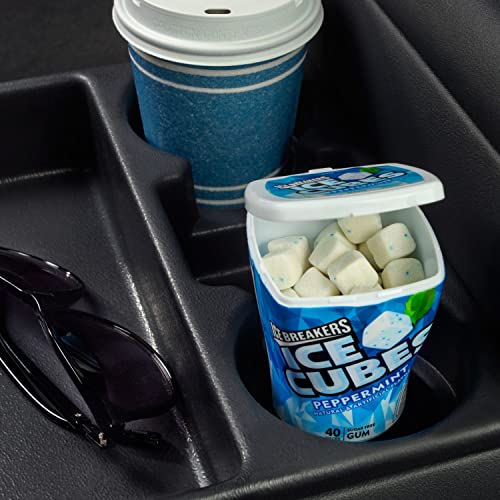 ICE BREAKERS Ice Cubes Sugar Free Chewing Gum Bottles