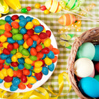 Cadbury Chocolate Candy Coated Rainbow Mini Eggs for Easter Basket Stuffers, Candy Dishes, Party Favors, and Decorating Desserts - Cadbury Chocolate Eggs in Crisp Sugar Shell for Kids