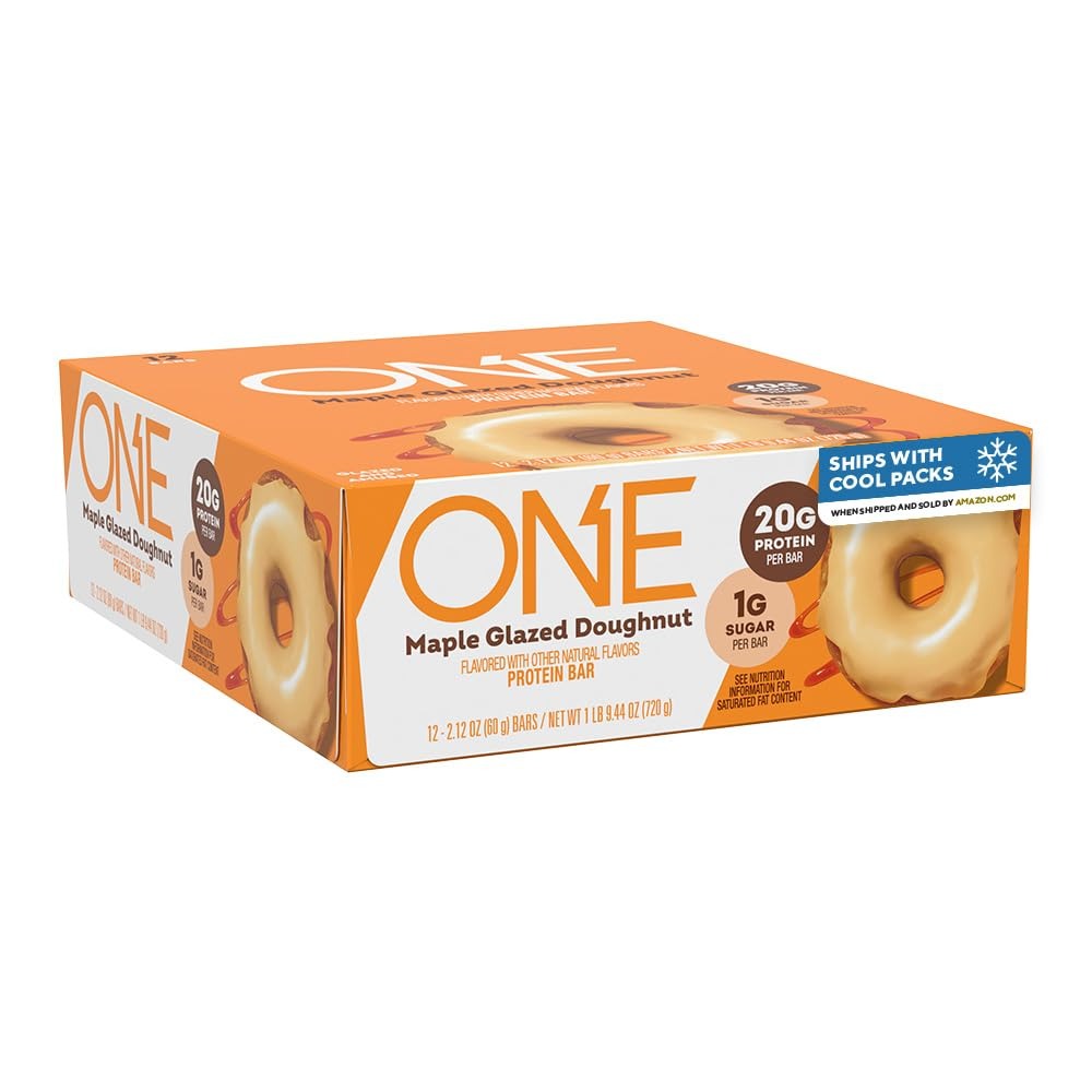 ONE Maple Glazed Doughnut Protein Bars 12 Count