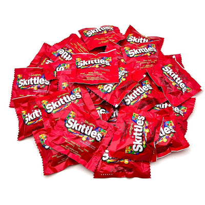 Skittles Fruit Candy Variety Packs 5 lb Fun Size