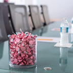 Pink Chocolate Candy Kisses Milk Chocolate 1 lb Kosher