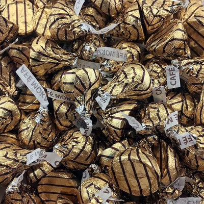 HERSHEY’S Cafe Mocha Kisses – 4.16 Pound Bulk Chocolate Kisses